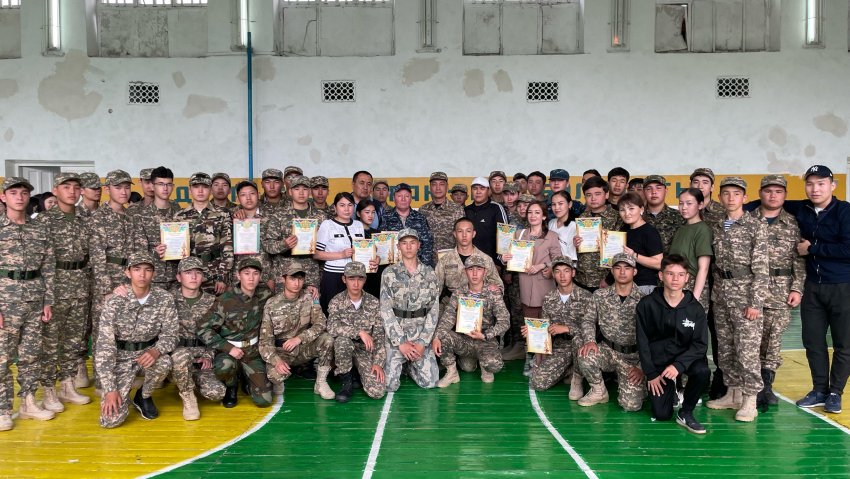 АЛҒАШҚЫ  ӘСКЕРИ  ДАЙЫНДЫҚ ПӘНІ  БОЙЫНША ОҚУ ДАЛА ЖАТТЫҒУ ЖИЫНЫ ҚОРЫТЫНДЫЛАНДЫ